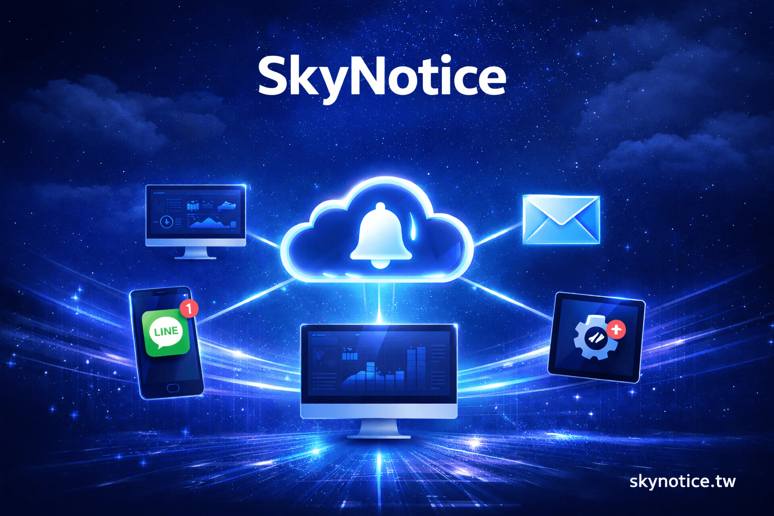 SkyNotice 多平台推播通知系統正式發佈